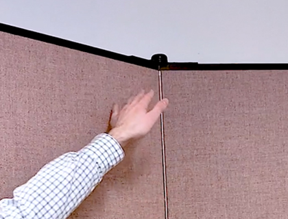 Locking Movable Walls Into Place