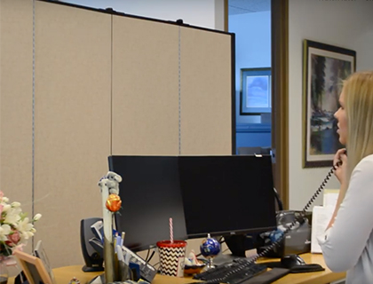 Sound Absorbing Wall Panels Demonstration