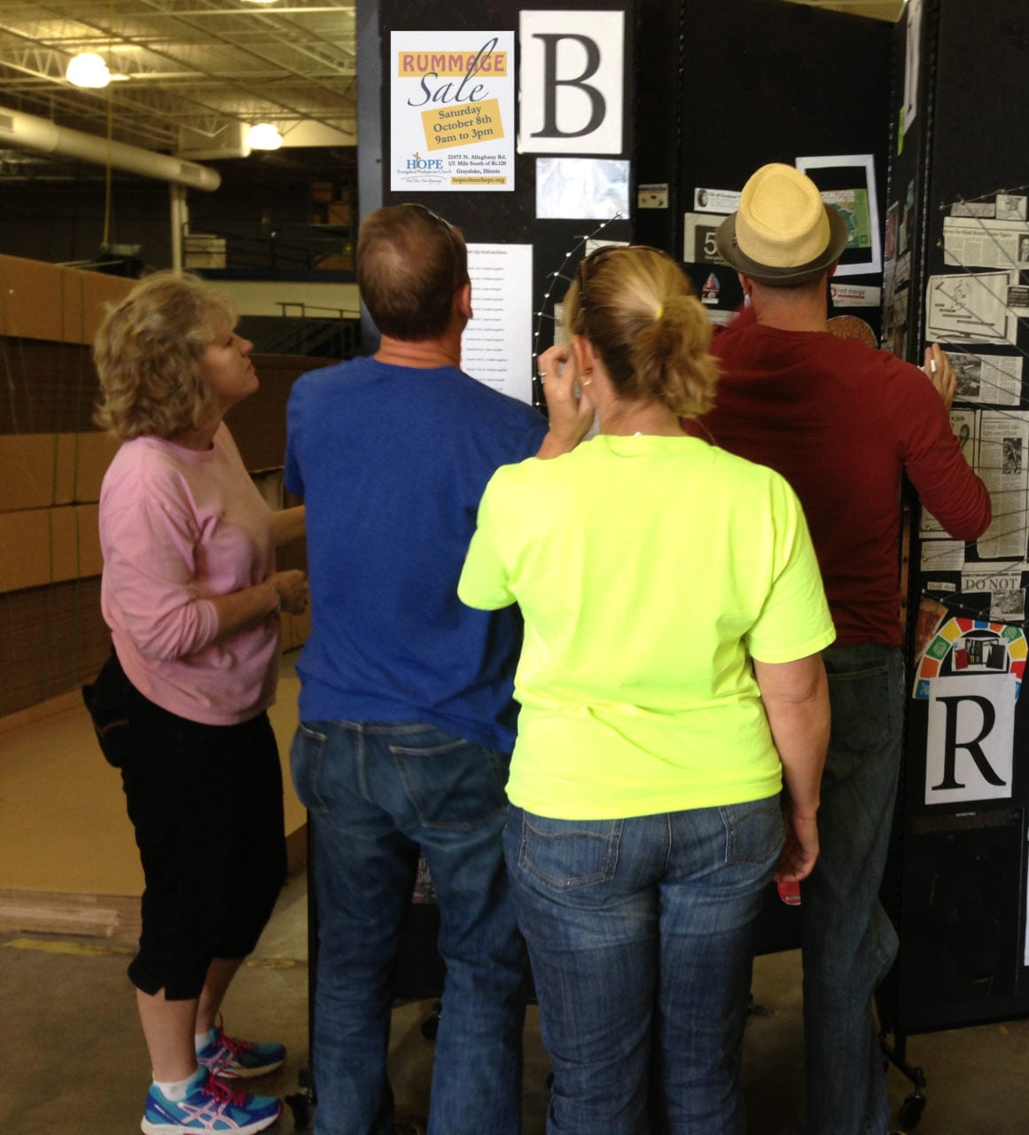 Define Rummage Bless This Mess: Organizing a Church Rummage Sale with Room Dividers